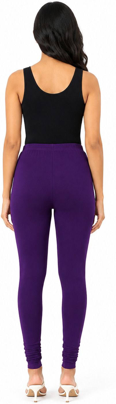 Dhanz churidar PURPLE view 2