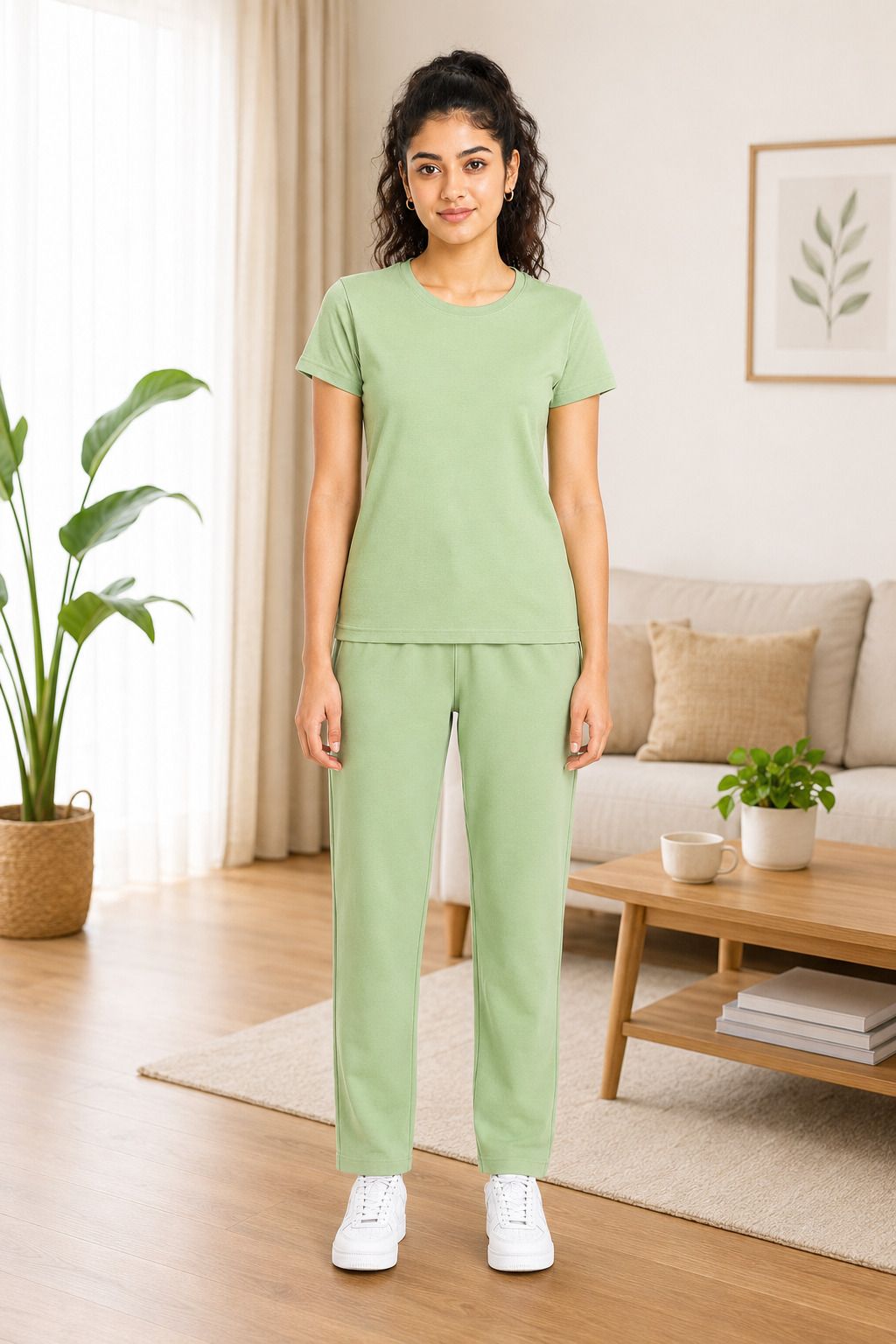 Light Green night suit additional view 3
