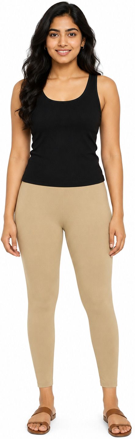 Dhanz ankle BEIGE view 1