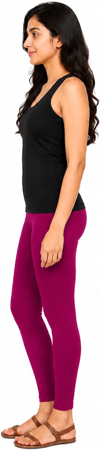 Dhanz ankle MAGENTA view 3