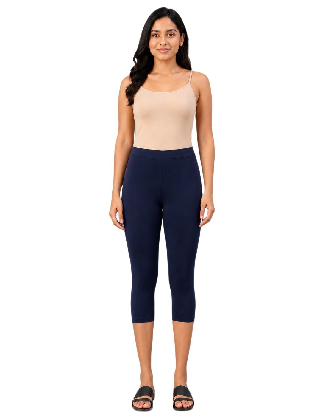 Dhanz Capri Navy Blue pack of 1 front view