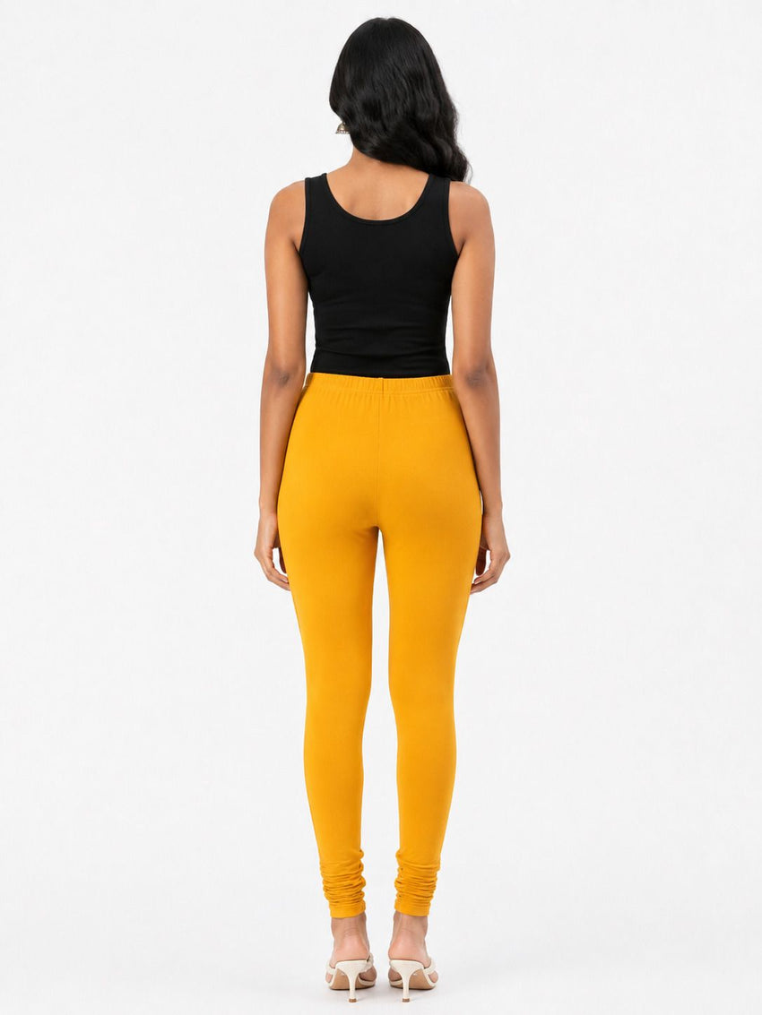 Dhanz churidar GOLDEN YELLOW view 2
