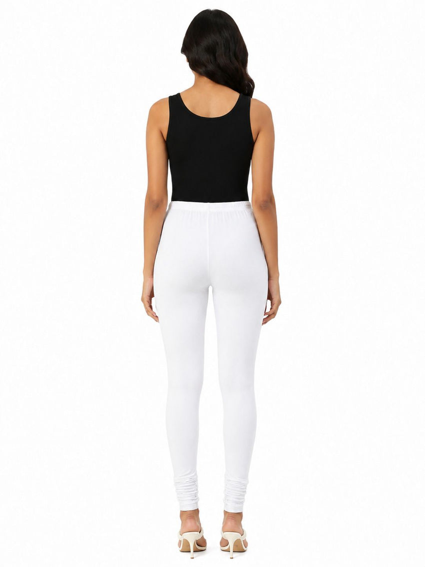 Dhanz churidar WHITE view 2