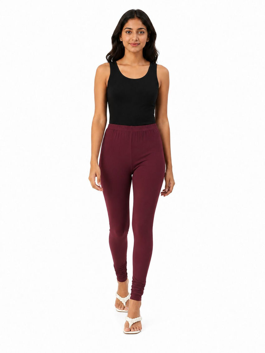 Dhanz churidar MAROON view 4