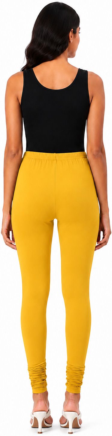 Dhanz churidar YELLOW view 2