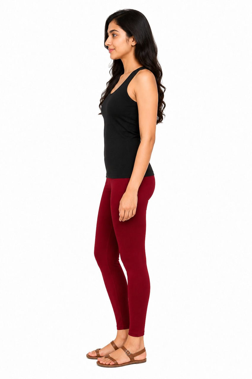 Dhanz ankle RED MAROON view 3