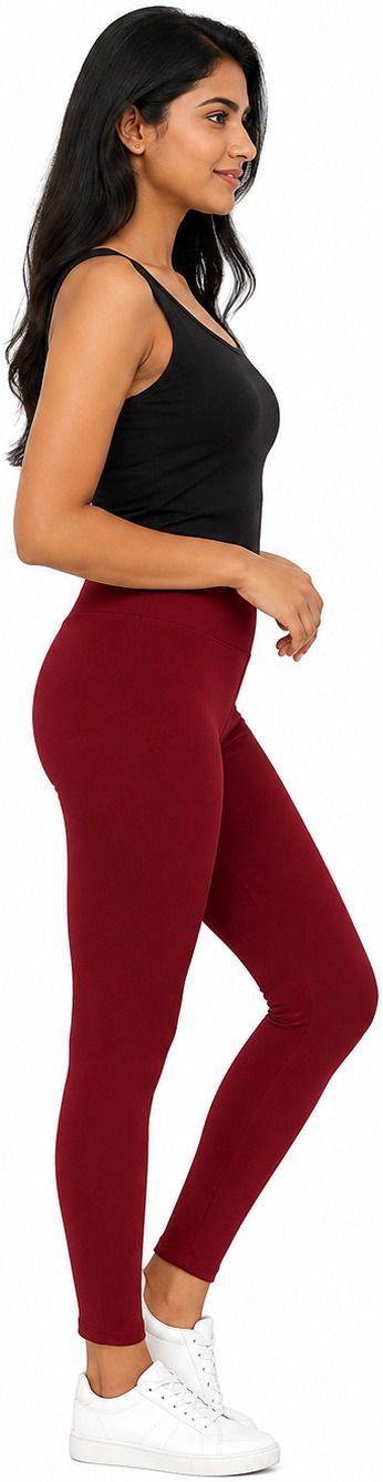 Dhanz ankle BURGUNDY view 3
