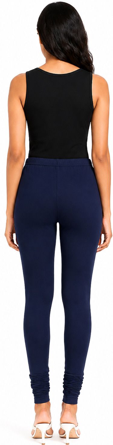 Dhanz churidar DARK NAVY view 2