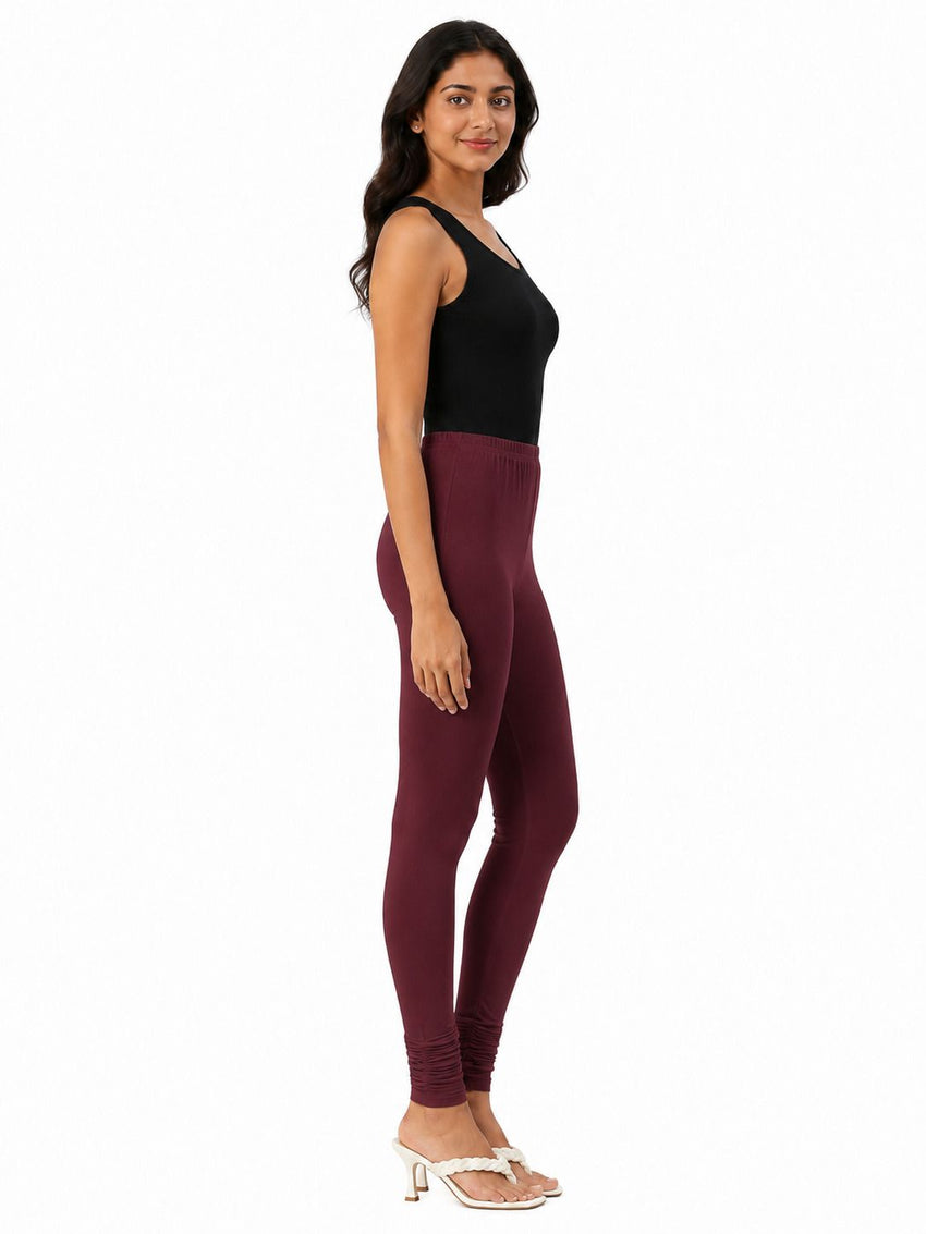 Dhanz churidar MAROON view 3