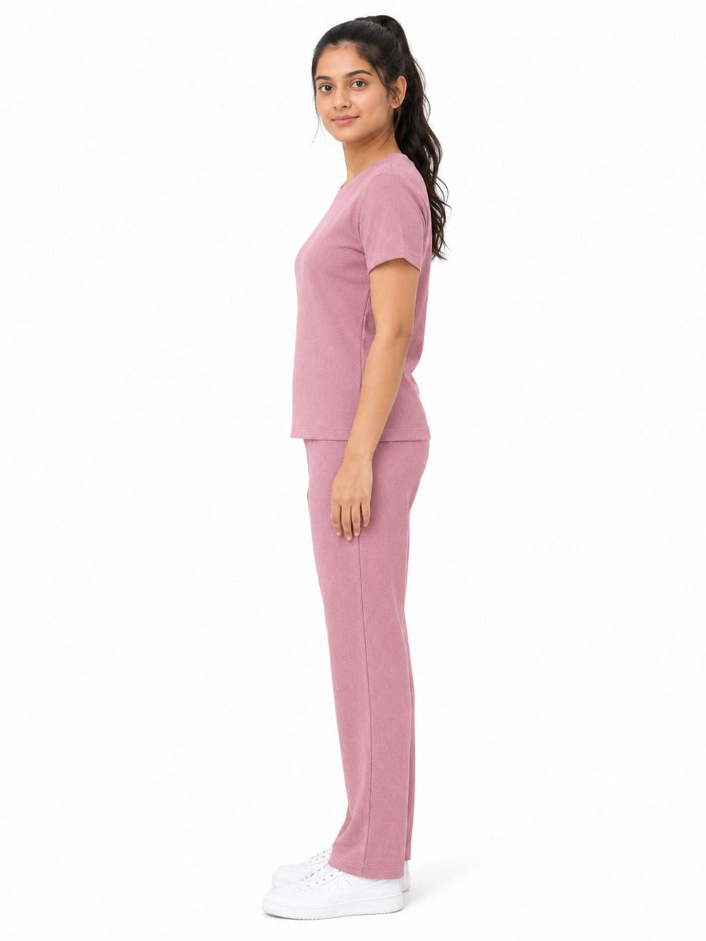 Dusty Rose night suit additional view 2