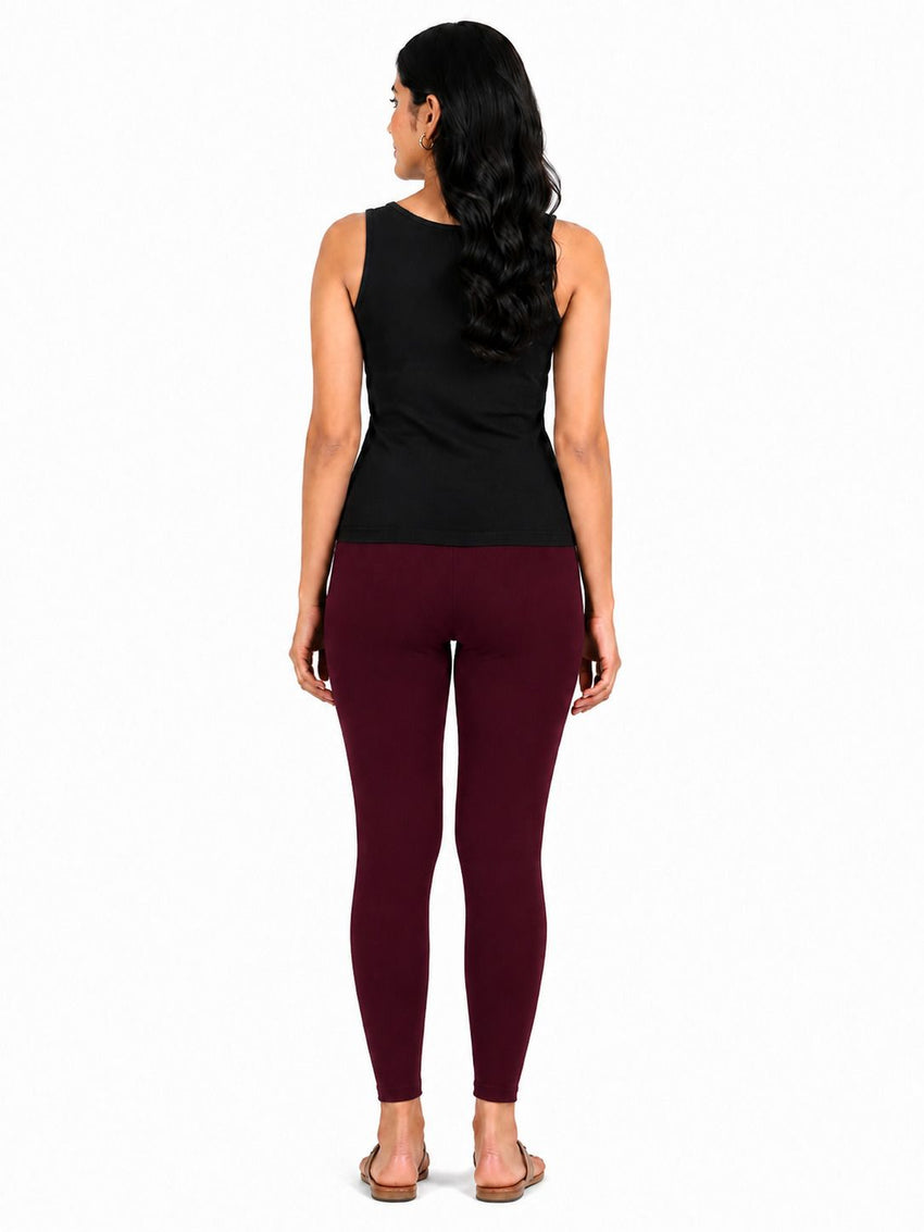 Dhanz ankle MAROON view 2