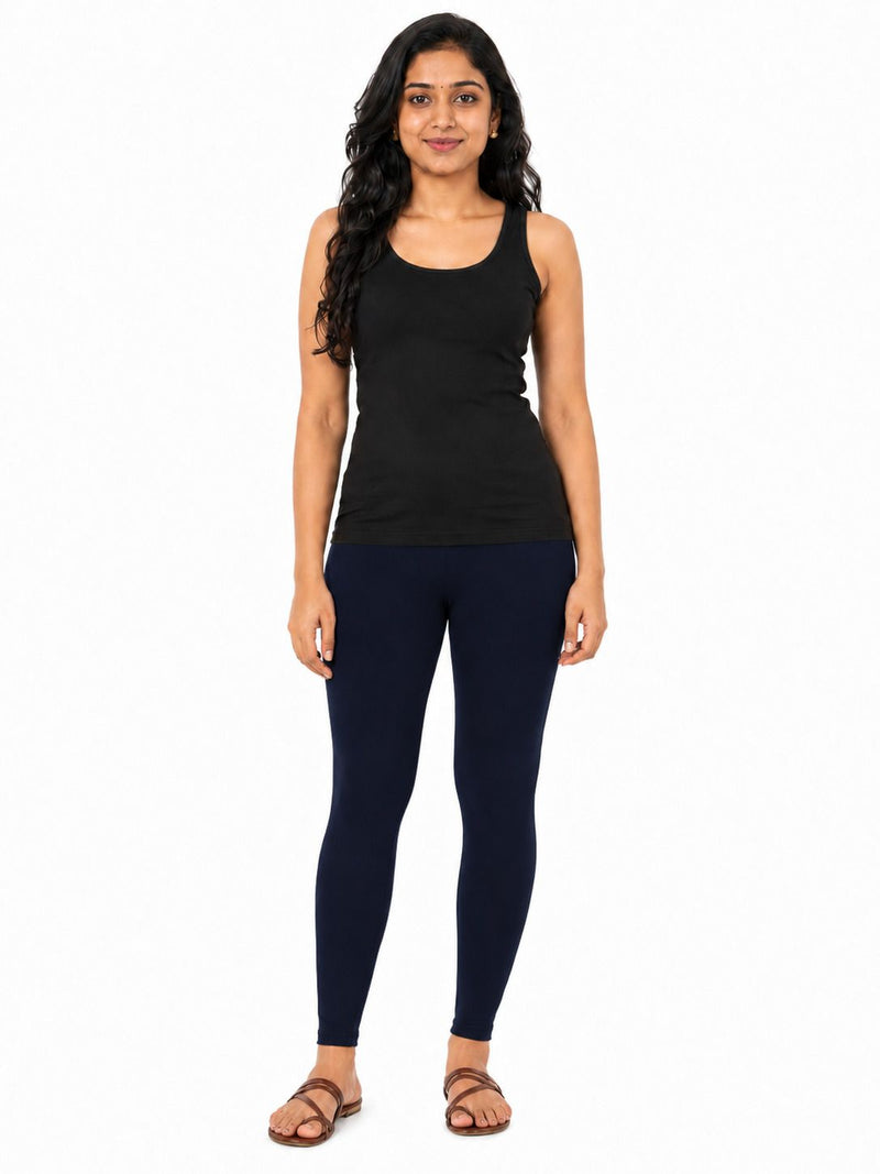 DARK NAVY ankle leggings