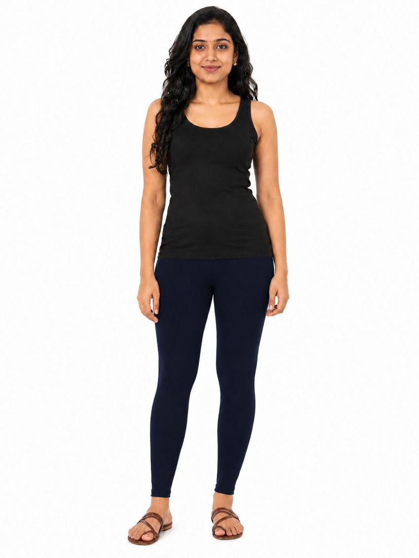 Dhanz ankle DARK NAVY view 1