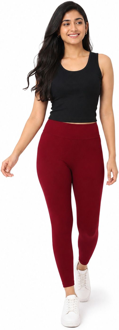 Dhanz ankle BURGUNDY view 5