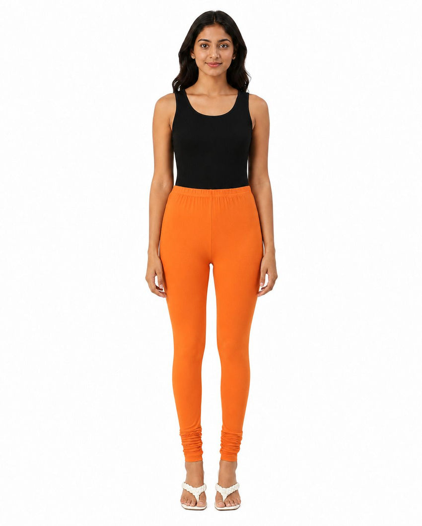 Dhanz churidar ORANGE view 1