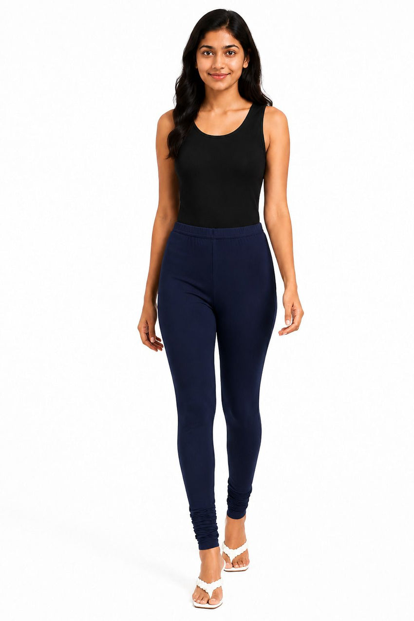 Dhanz churidar DARK NAVY view 5