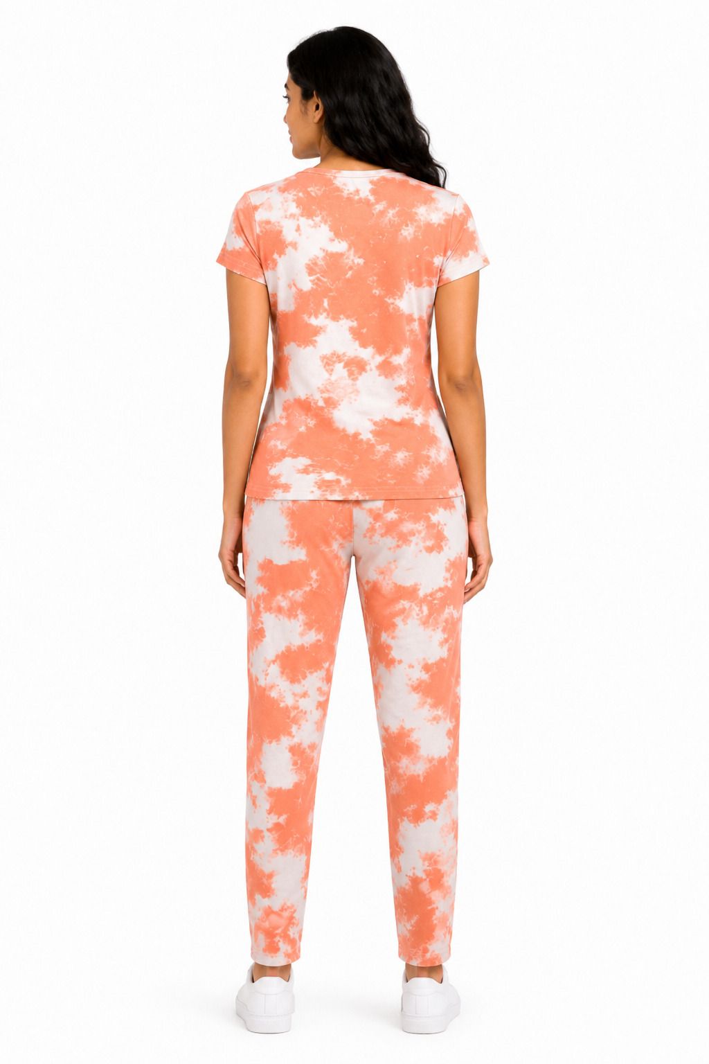 Peach Orange night suit additional view 1