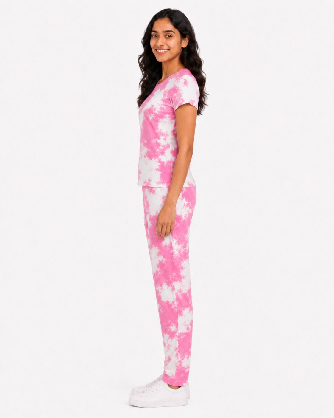 Pink night suit additional view 2